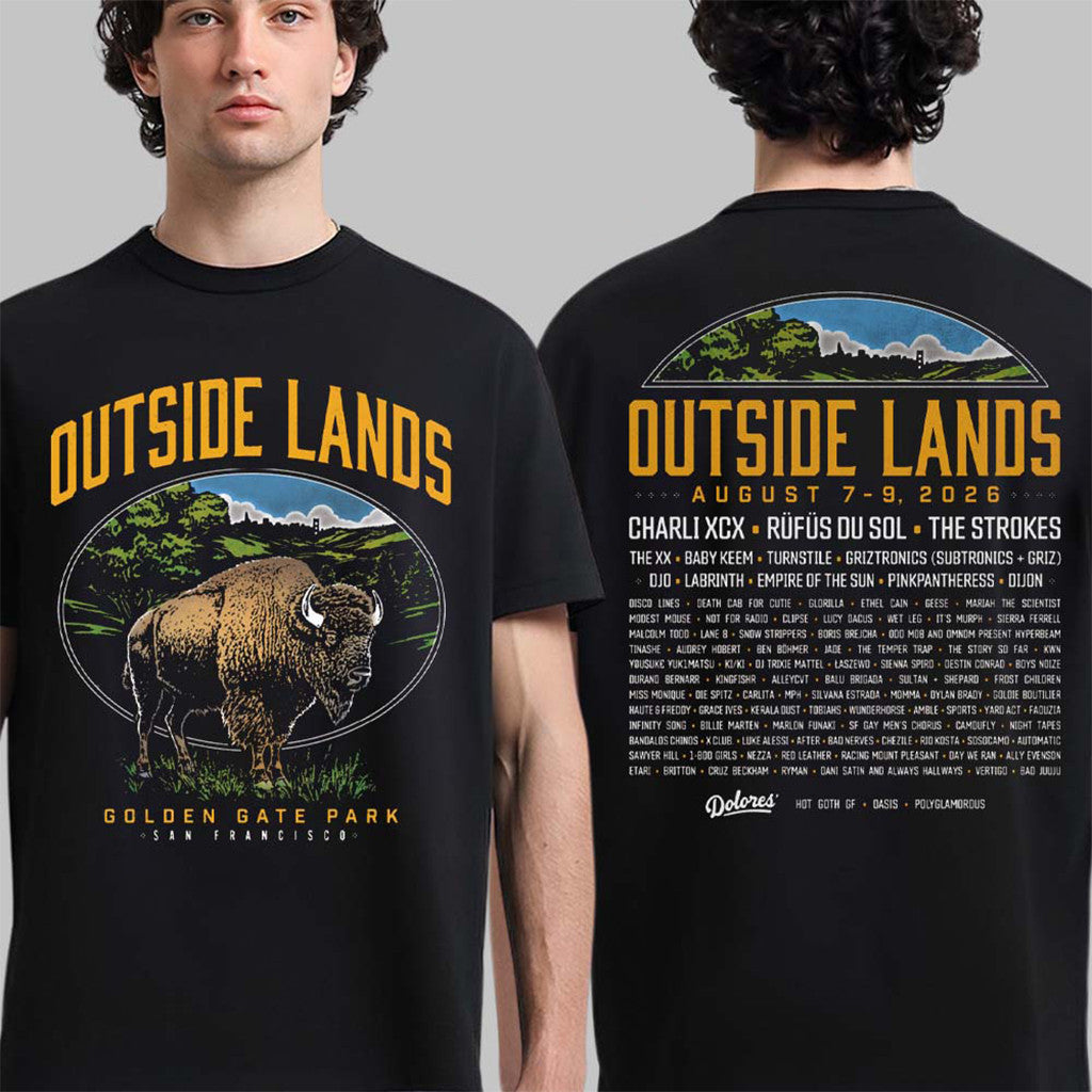 Outside Lands 2026 Golden Gate Park In San Francisco Poster Outside Lands Merch Fan Gift - Merchluma