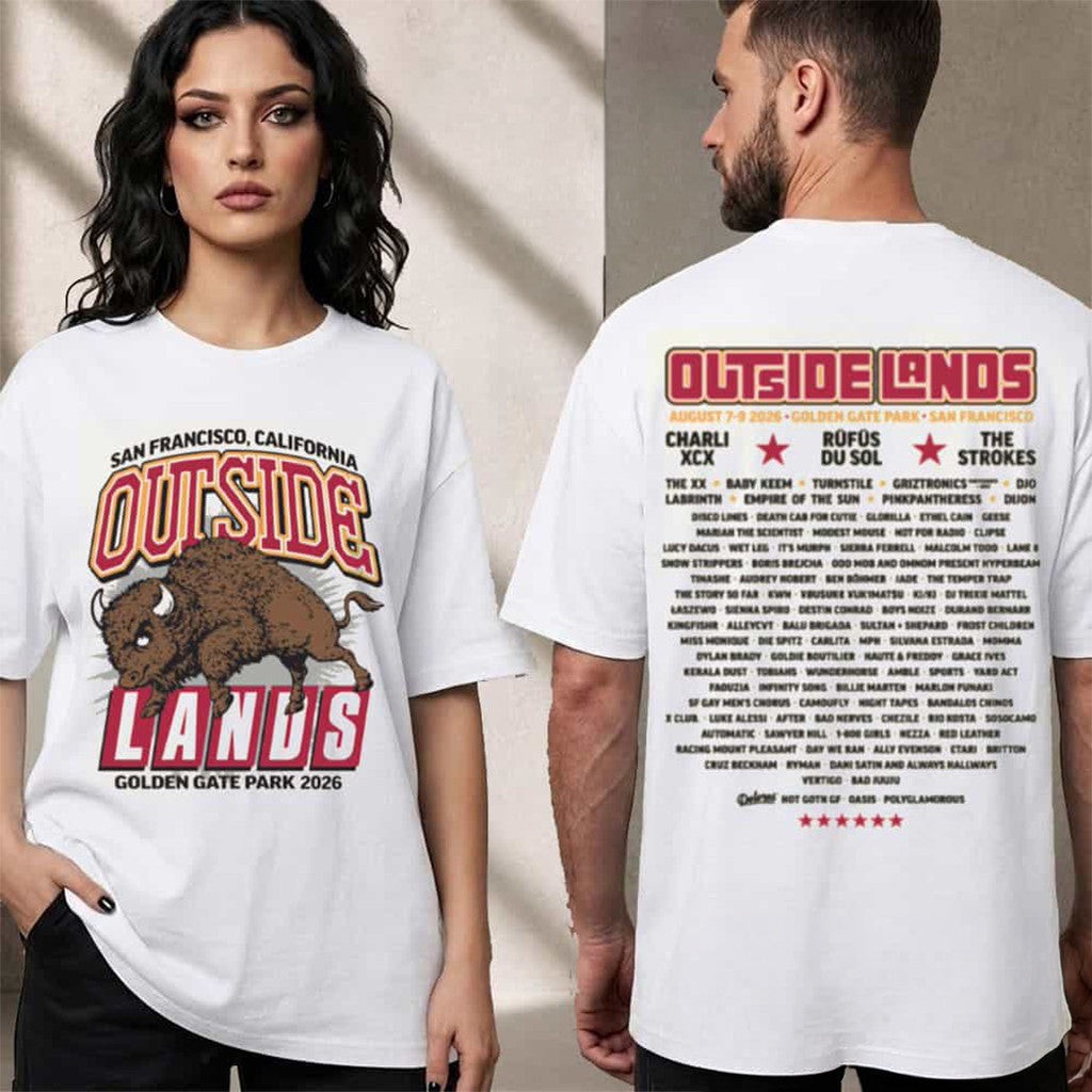 Outside Lands 2026 Festival T-Shirt Outside Lands Merch Birthday Gift - Merchluma
