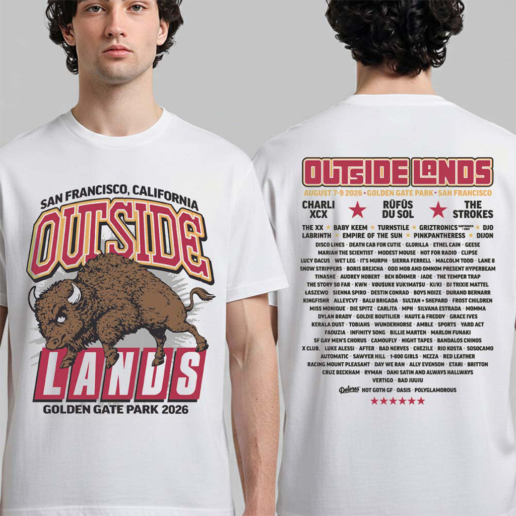 Outside Lands 2026 Festival T-Shirt Outside Lands Merch Fun Gifts For Fans - Merchluma
