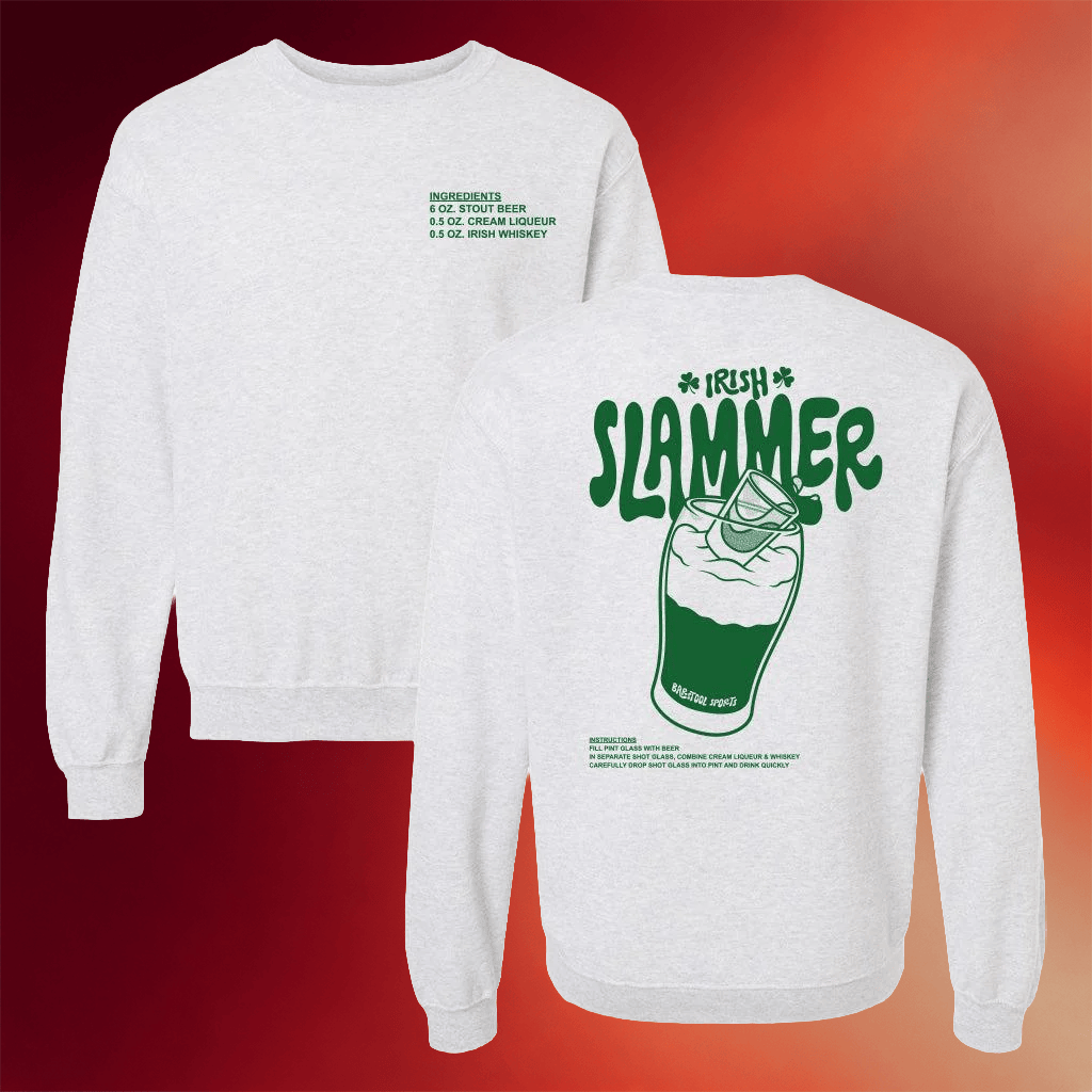 Barstool Sports Merch Irish Slammer Sweatshirt St Patrick's Day Gifts Ideas - Merchluma