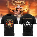 Alicia Villarreal Bendita Locura Tour 2026 T-Shirt Alicia Villarreal Merch Music Fan Gifts - Merchluma