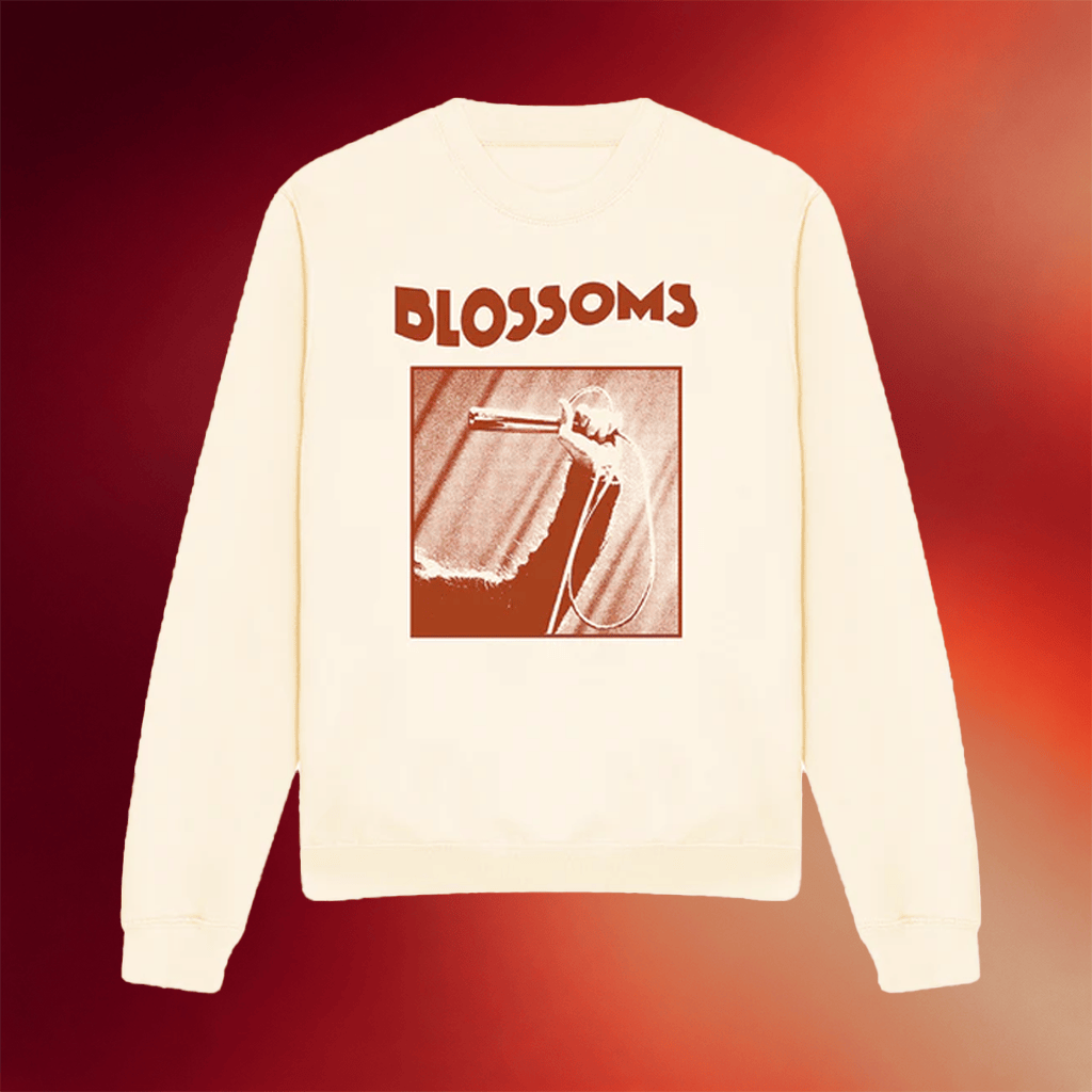 Blossoms Merch 2026 Microphone Sweatshirt Best Gifts For Rock Music Lovers - Merchluma