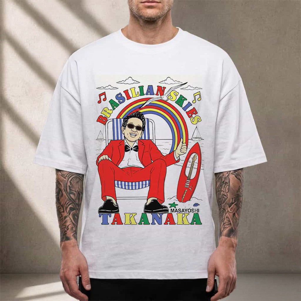 Masayoshi Takanaka City Pop Waves Merch Brasilian Skies Merch Vintage Gifts For Fans - Merchluma
