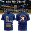 Houston Astros Silver Boot Series 2026 Shirt Houston Astros Merch Baseball Lover Gifts - Merchluma