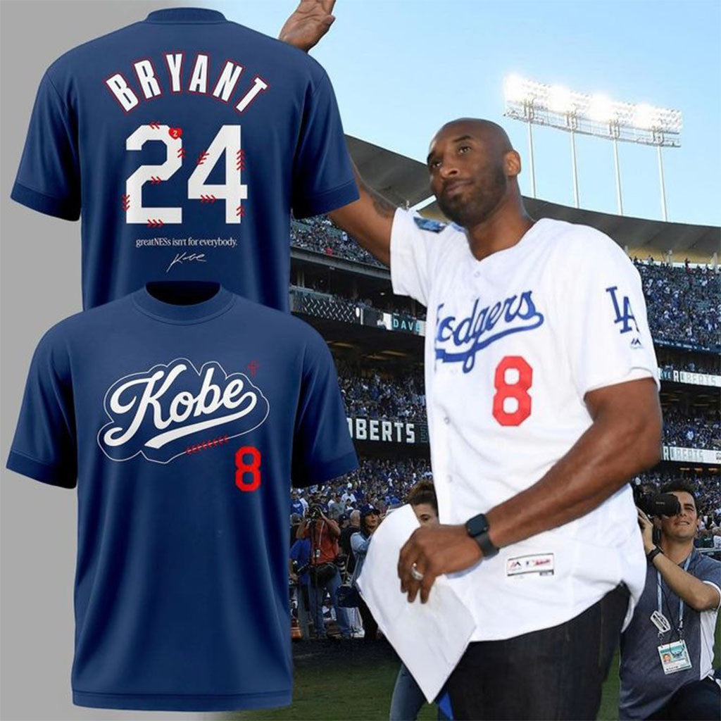Los Angeles Dodgers X Kobe Bryant T-Shirt 2026 LA Dodgers Merch Present For Brothers - Merchluma