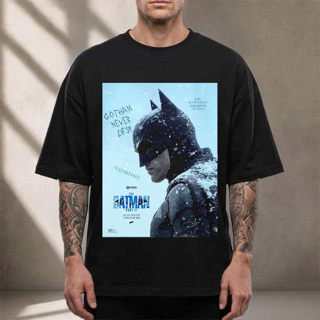 The Batman Part II New Poster T-Shirt The Batman Part II Merch Gift For Movie Lovers - Merchluma