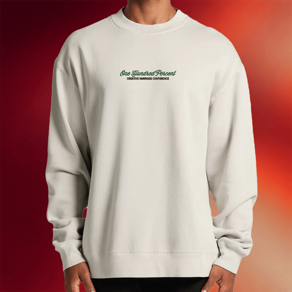 Fellowship Church Merch CMC Crewneck One Hundred Percent Sweatshirt Gifts For Besties - Merchluma