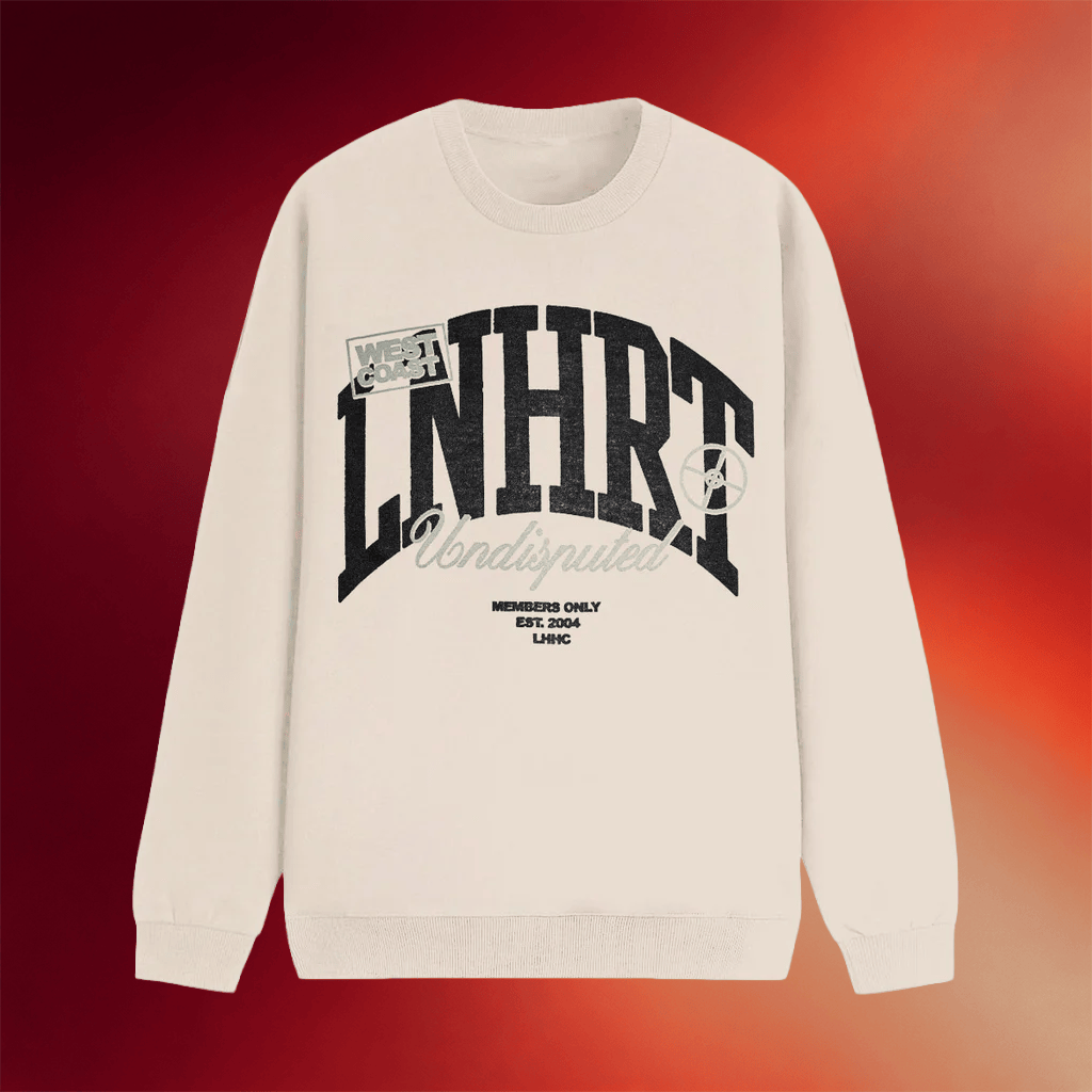 Lionheart Merch 2026 Collegiate Sweatshirt LNHRT Undisputed Crewneck Gifts For Friends - Merchluma