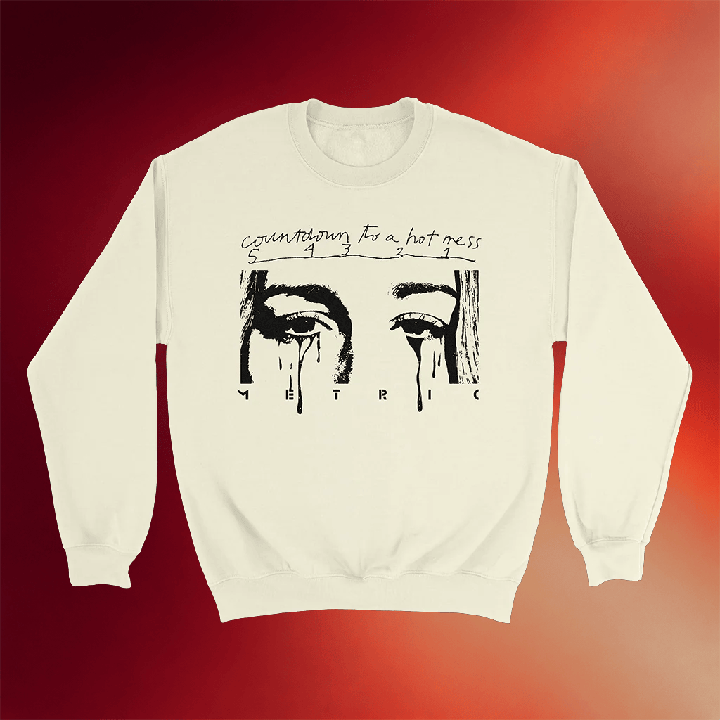 Metric Merch Victim Of Luck Crewneck Metric Sweatshirt Birthday Gift For Her - Merchluma