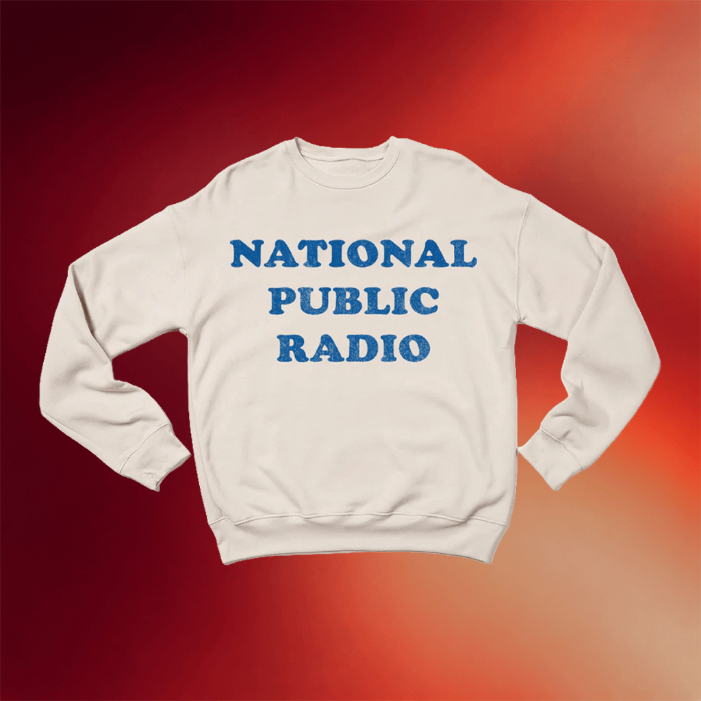 NPR Merch 2026 NPR Retro 70s Cooper Crewneck National Public Radio Sweatshirt Gifts For BFF - Merchluma