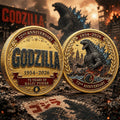 Godzilla 72nd Anniversary 1954 2026 Coin 72 Years Of Kaiju Power Godzilla Merch Dad Gifts - Merchluma