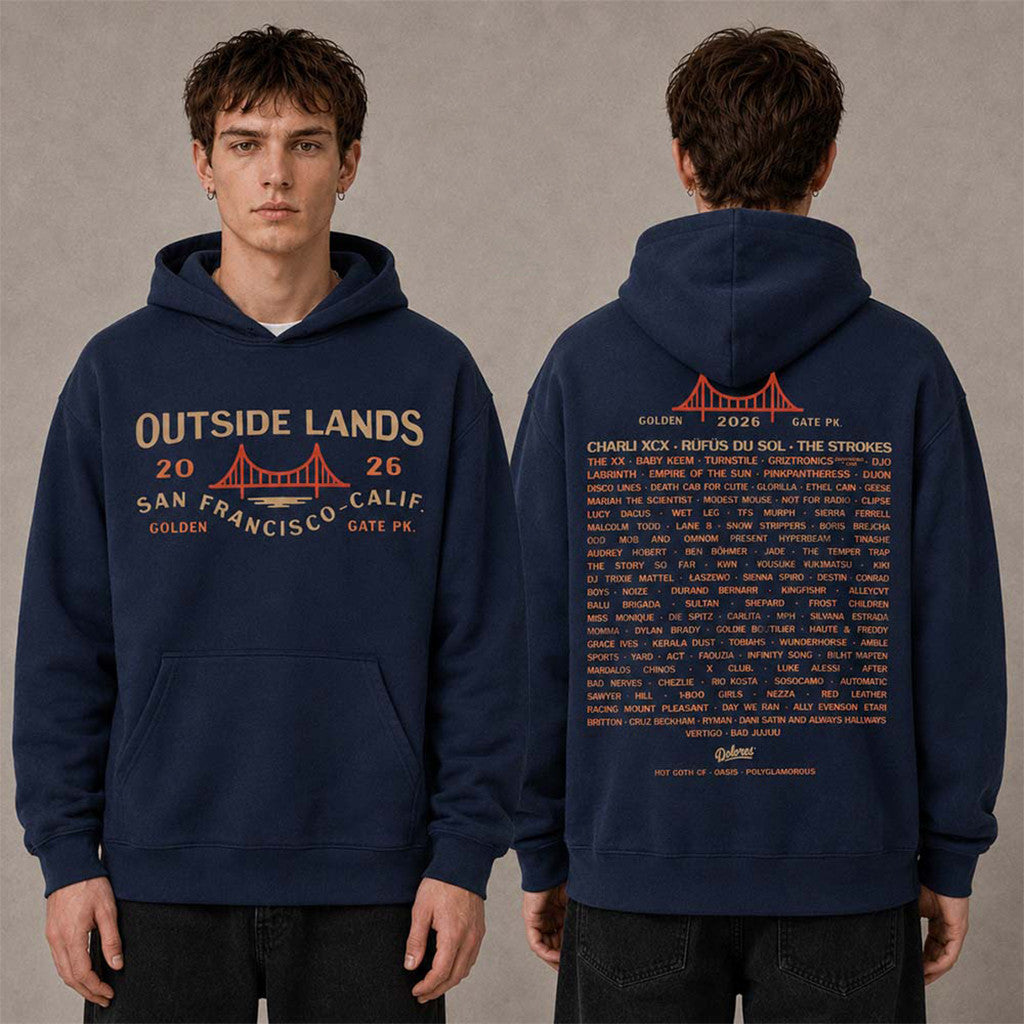 Outside Lands 2026 Festival Hoodie Outside Lands Merch Unique Birthday Gift For Brother - Merchluma