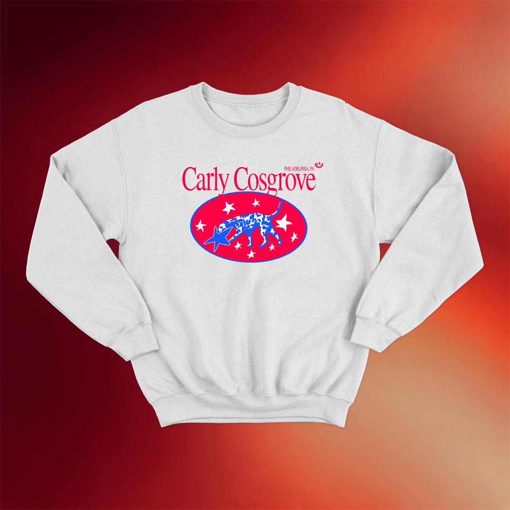 Carly Cosgrove Merch 2026 Dog Crewneck Carly Cosgrove Sweatshirt Gifts For Band Fans - Merchluma