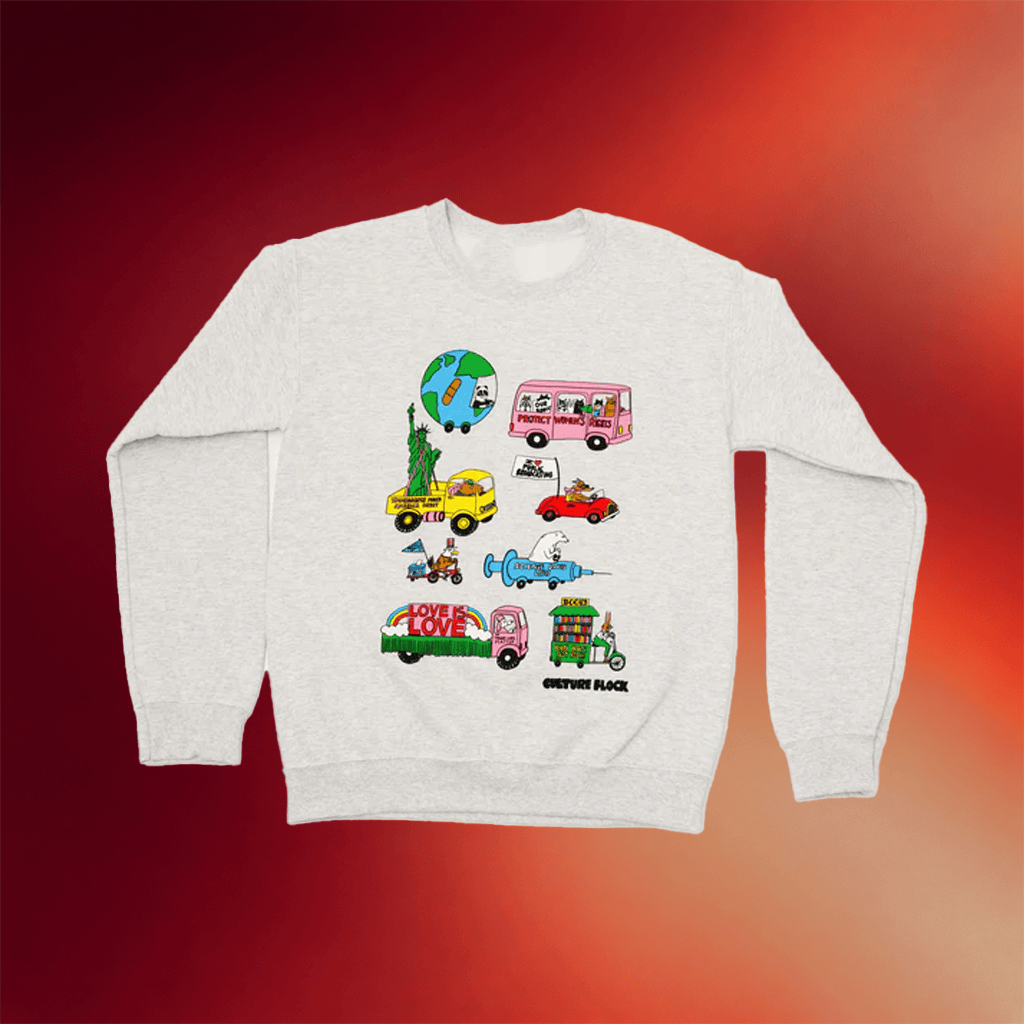 Culture Flock Merch Equality And Progress And Things That Matter Sweatshirt Gifts For Besties - Merchluma