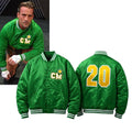CM Punk SummerSlam 20 Years North Stars Bomber Jacket CM Punk Merch Gift For WWE Fans - Merchluma