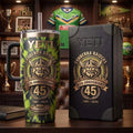Canberra Raiders 45th Anniversary Tie Dye Stanley Tumbler Canberra Raiders Merch Fan Gifts - Merchluma