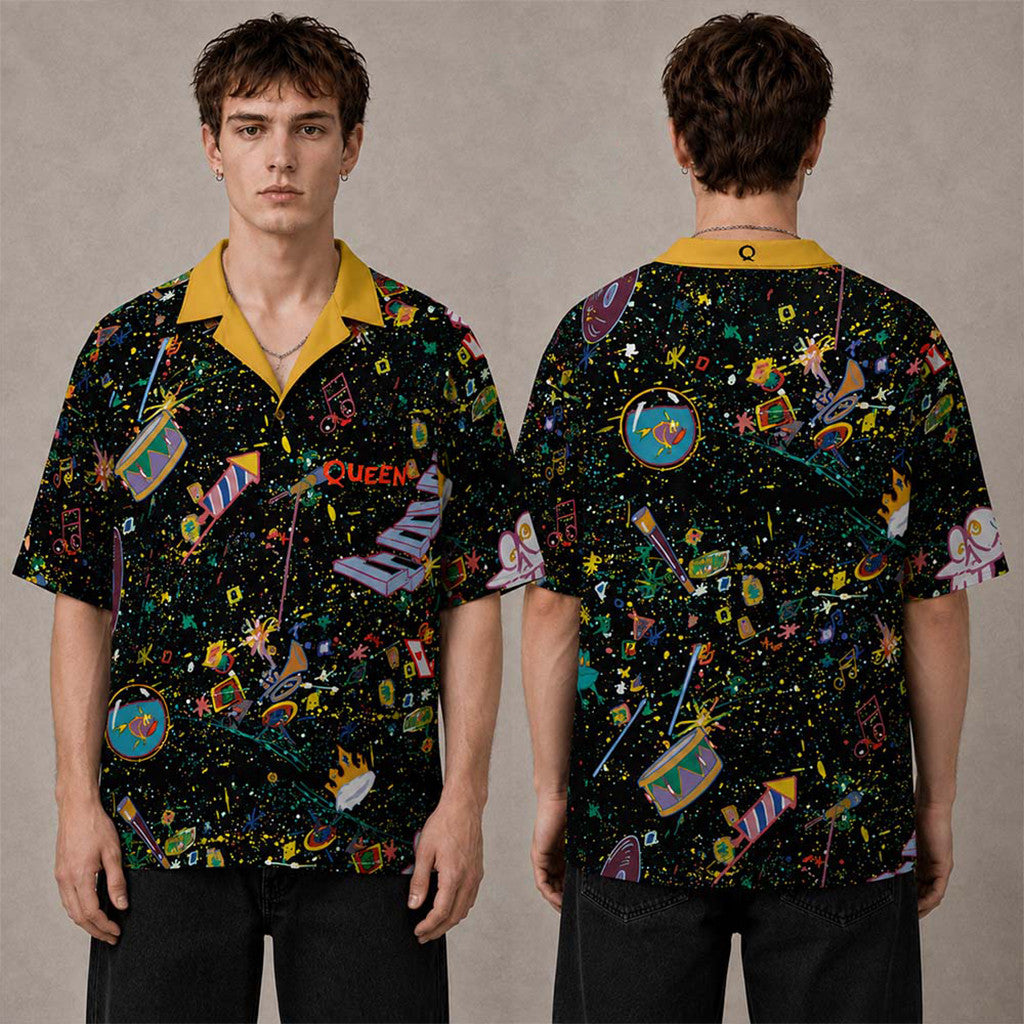 Queen A Kind Of Magic Merch Capsule Hawaiian Shirt Useful Gifts For Him - Merchluma