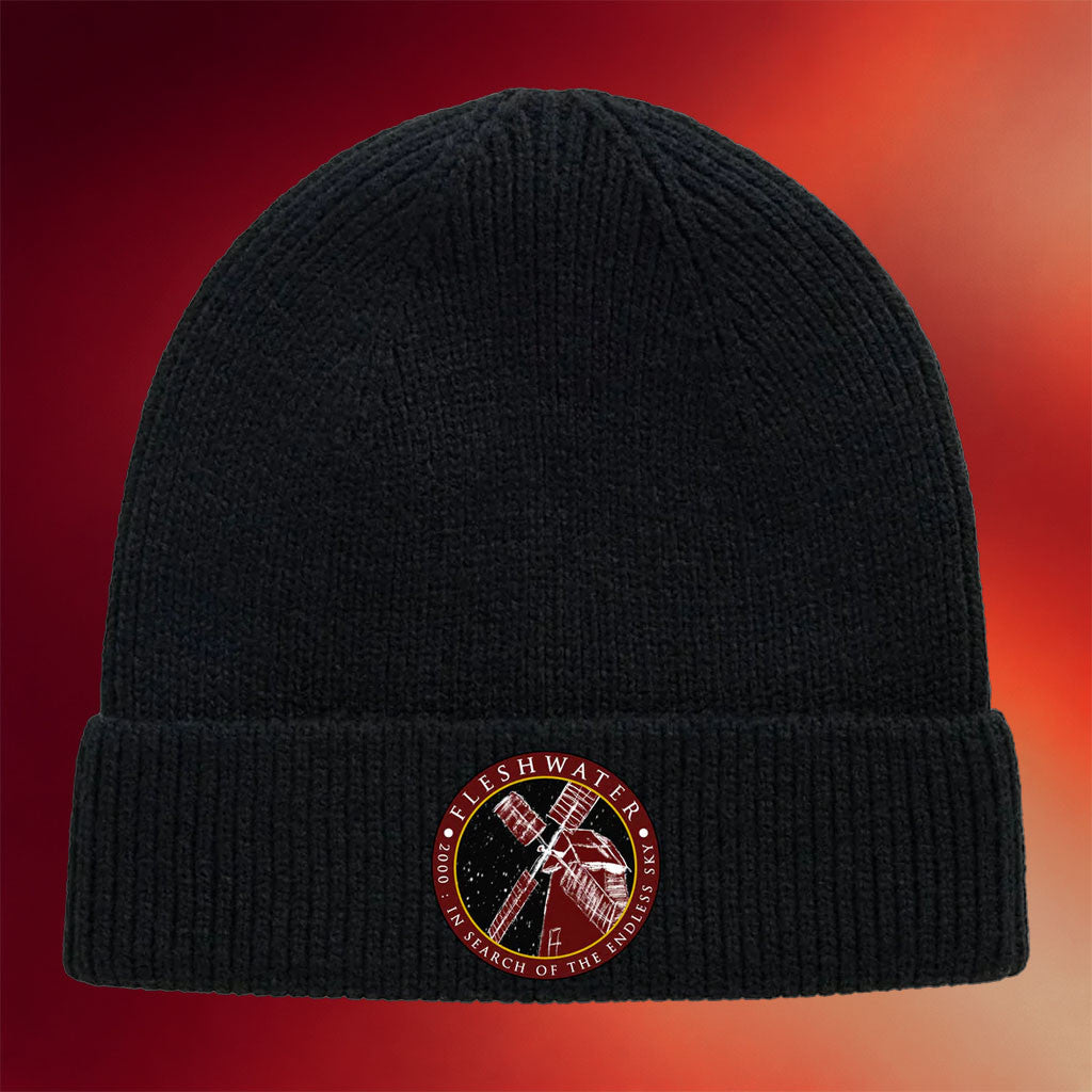 Fleshwater Merch Fleshwater 2000 Windmill Beanie Gifts For Rock Band Fans - Merchluma
