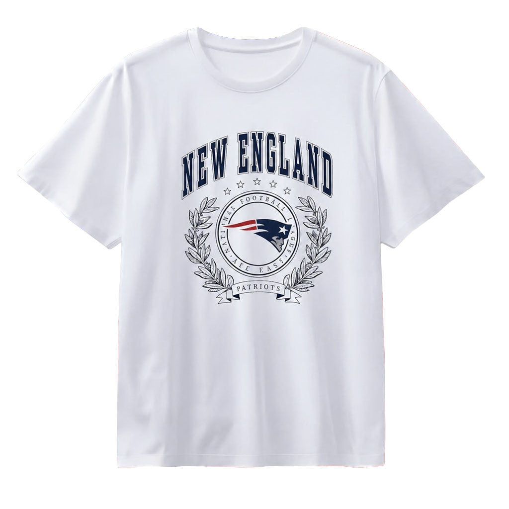 New England Patriots National Football League AFC East Logo T -Shirt NE Patriots Merch Fan Gift - Merchluma