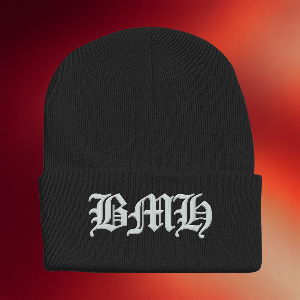 Black My Heart Merch 2026 BMH Beanie Embroidered Black My Heart Band Beanie Gifts For Band Fans - Merchluma