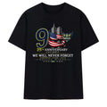 Dallas Wings 911 25th Anniversary We Will Never Forget T-Shirt Remember Honor Unite Shirt - Merchluma