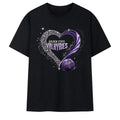 Golden State Valkyries Heart Shirt Purple Basketball Fan T-Shirt GS Valkyries Merch 2026 - Merchluma