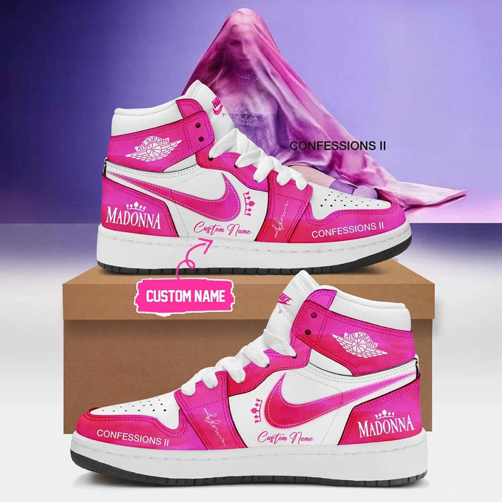 Personalized Madonna Confessions II Sneakers Signature Madonna Merch 2026 Gift For Fans - Merchluma