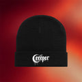 Creeper Merch 2026 Creeper New Logo Beanie Embroidered Black Presents For Rock Music Lovers - Merchluma