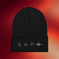 Dune Merch 2026 Dune Logo Beanie Embroidered Black Best Birthday Ideas For Boyfriend - Merchluma