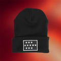 Glassjaw Merch 2026 Stars Black Beanie Embroidered Glassjaw Band Merch Gifts For Brothers - Merchluma