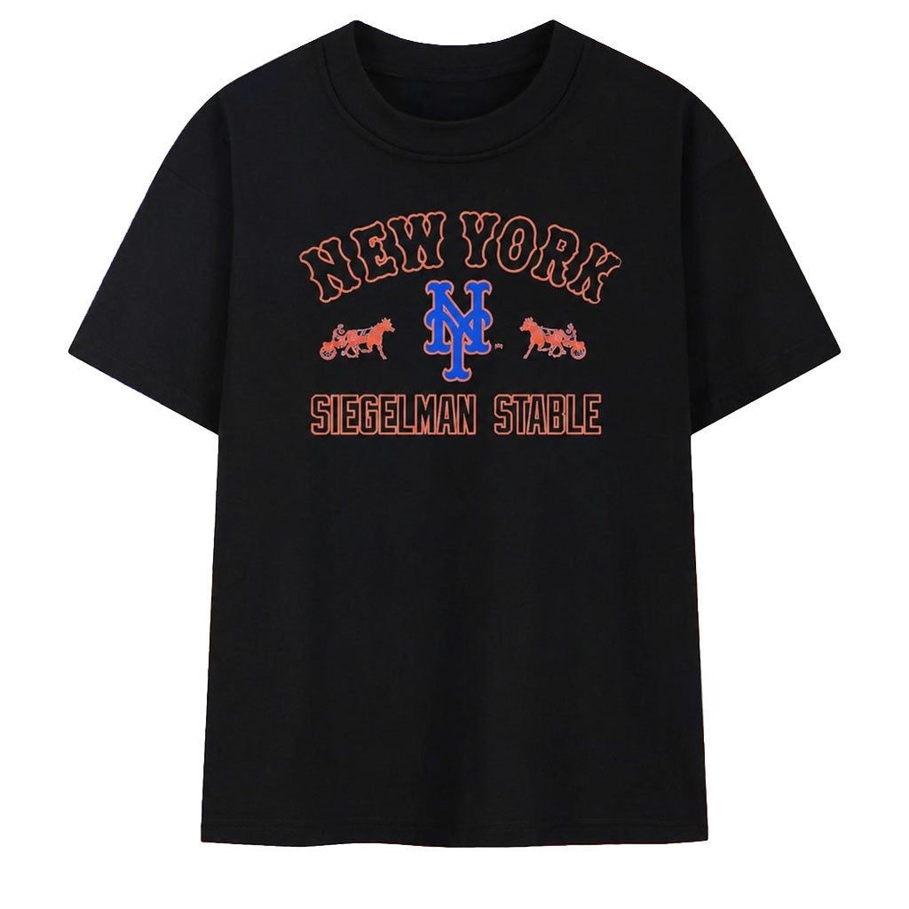 New York Mets Siegelman Stable T-Shirt NY Mets Merch Baseball Fan Gear Gifts For Brothers - Merchluma