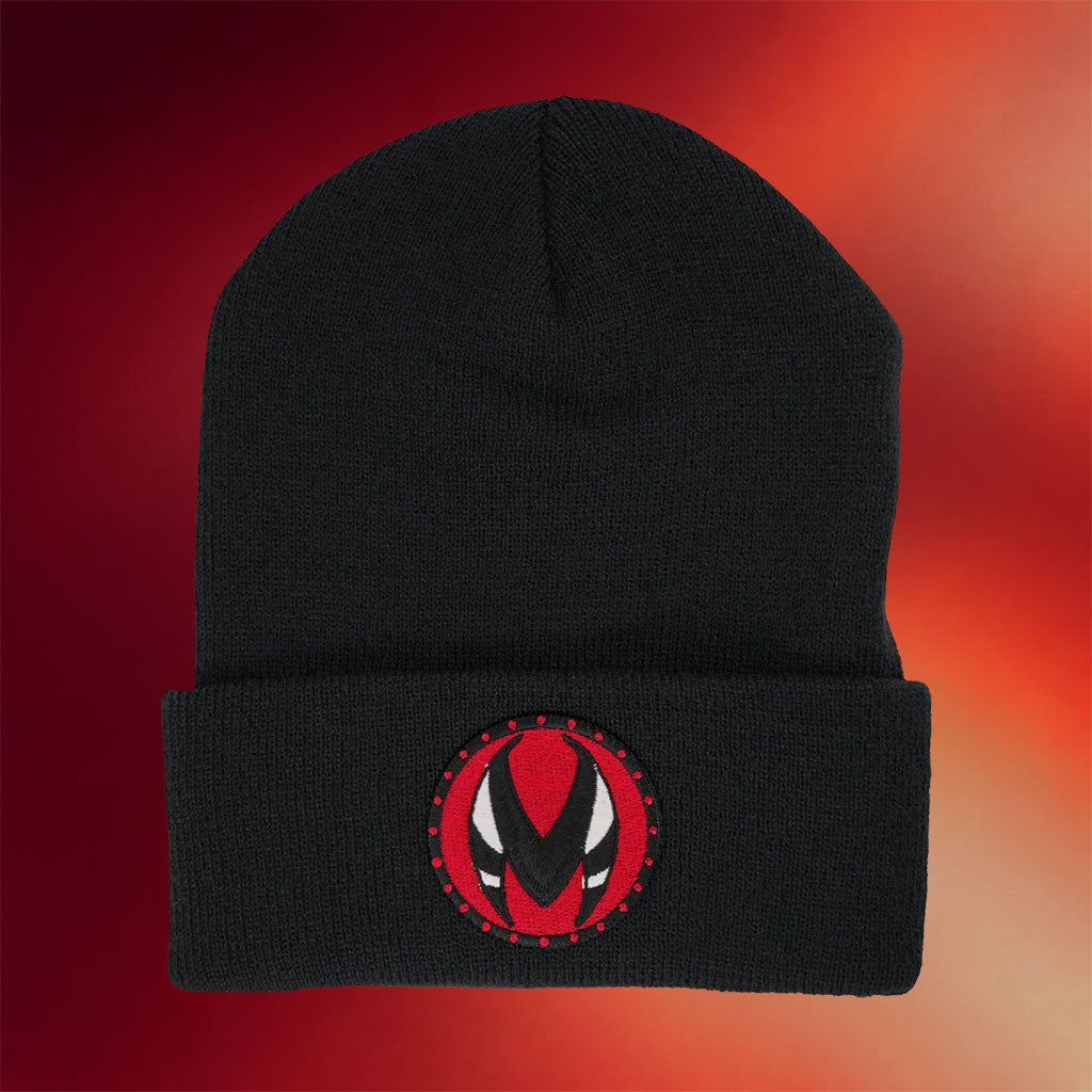 Helluva Boss Merch 2026 IMP Logo Beanie Embroidered Black Father's Day Gifts For Husband - Merchluma