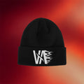 I Prevail Merch 2026 VA Flames Logo Cuff Beanie Embroidered Black Gifts For Music Lovers - Merchluma