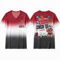 Alabama Crimson Tide Merch Tropical Beach Vibes V-Neck Shirt Gift For Game Day - Merchluma
