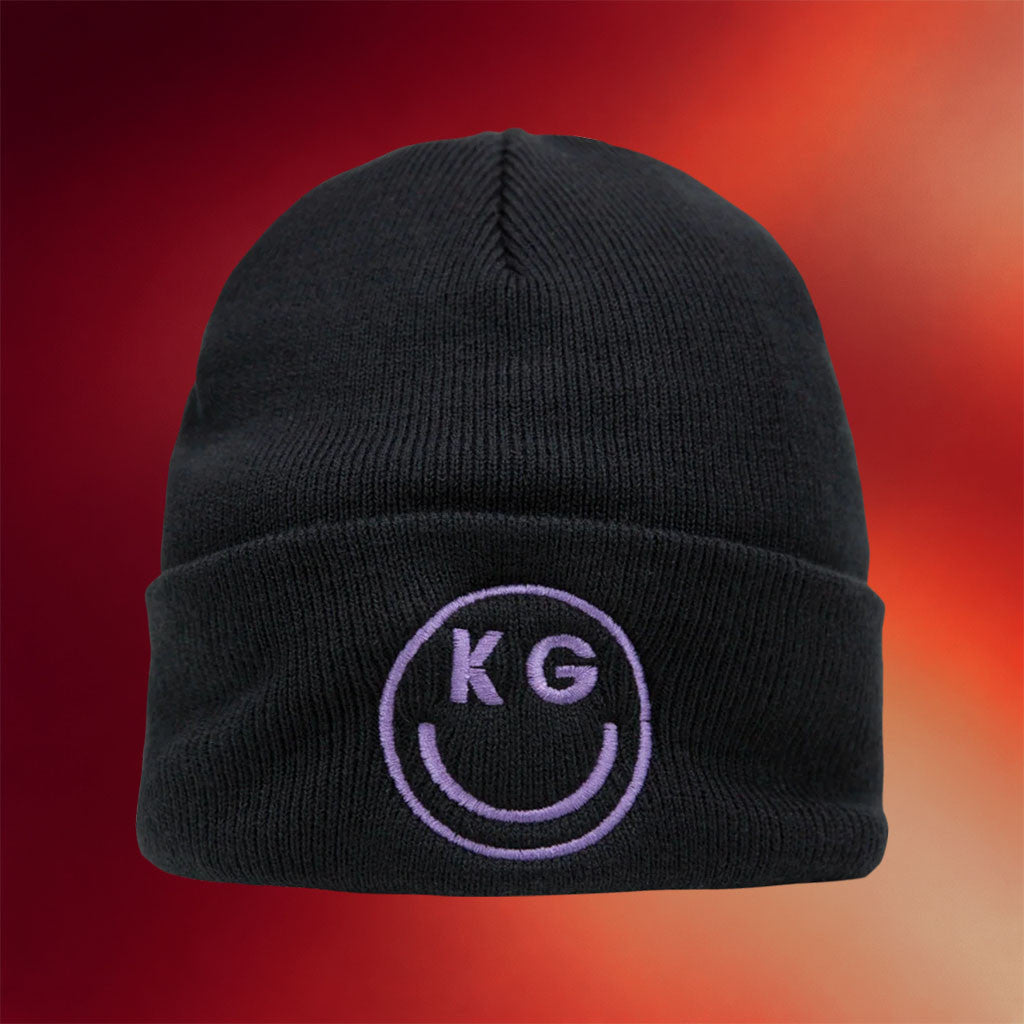 Kayleigh Goldsworthy Merch 2026 KG Smiley Beanie Embroidered Best Gifts For Friends - Merchluma