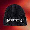 Megadeth Merch 2026 Megadeth Beanie Embroidered Cool Gifts For Band Lovers - Merchluma
