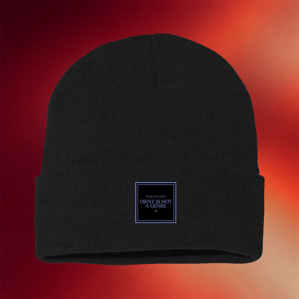 Periphery Merch 2026 Djent Is Not A Genre Beanie Embroidered Present For Band Fans - Merchluma
