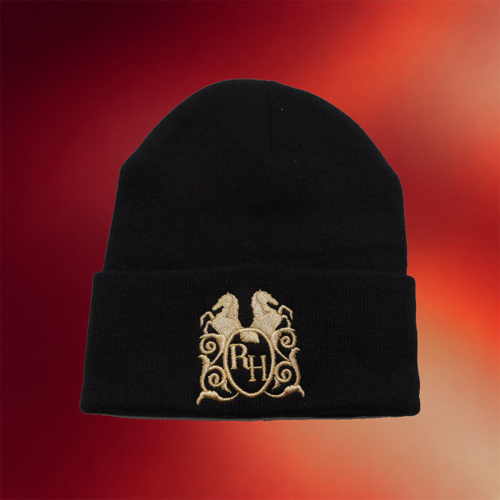 Rancho Humilde Merch 2026 Rancho Humilde Logo Beanie Embroidered Music Lovers Gifts - Merchluma