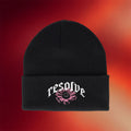 Resolve Merch 2026 Flower Beanie Embroidered Black Gift Ideas For Music Lovers - Merchluma