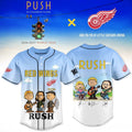 Detroit Red Wings X RUSH Fifty Something World Tour Jersey 2026 Fan Merch Concert Outfits - Merchluma