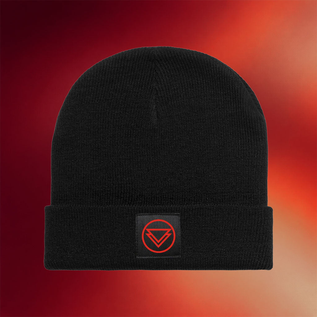 The Ghost Inside Merch 2026 TGI Logo Beanie Embroidered Black Gift Ideas For Metalcore Band Fans - Merchluma