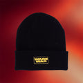 Wage War Merch 2026 Box Logo Beanie Embroidered Black Best Gifts For Music Lovers - Merchluma