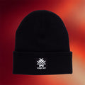 Wage War Merch 2026 Wage War Symbol Beanie Embroidered Black Presents For Music Lovers - Merchluma