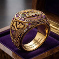 Omega Psi Phi 1911 EST Fraternity Ring Friendship Manhood Scholarship Perseverance Ring Gifts - Merchluma