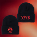 XPLR Merch 2026 Biohazard Beanie Embroidered Sam And Colby XPLR Merch XPLR Club Merch Best Gifts - Merchluma