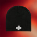 2Hollis Merch 2026 Cross Black Beanie Embroidered Gift Ideas For Rap Lovers - Merchluma