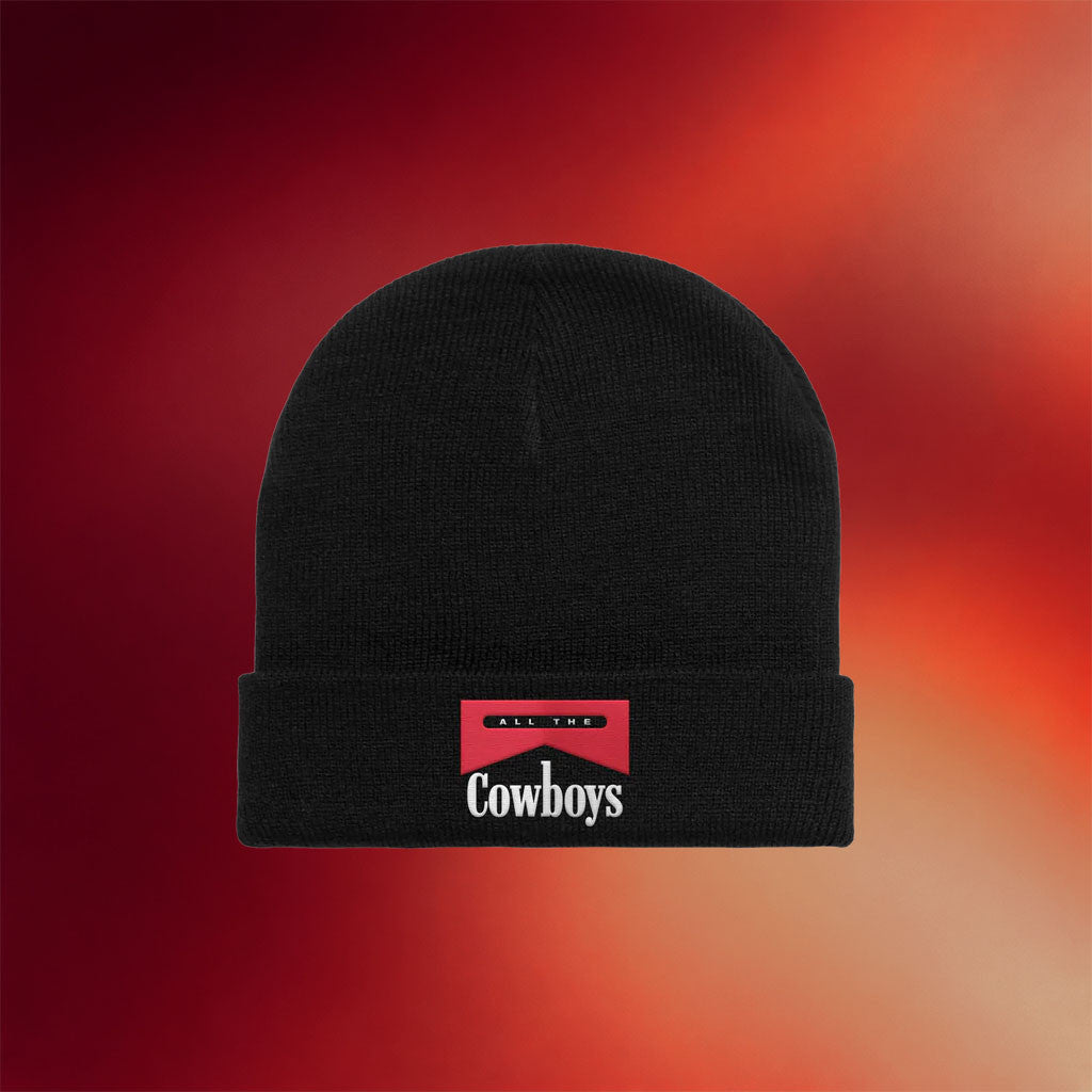 Alexandra Kay Merch 2026 All The Cowboys Black Beanie Embroidered Music Related Gifts For Guys - Merchluma