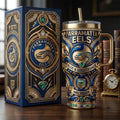Parramatta Eels Blue And Gold Legacy Stanley Tumbler Eels Merch Present For Rugby Lovers - Merchluma
