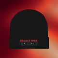 Archetypes Collide Merch 2026 Archetypes Collide Beanie Embroidered Black Cool Gifts For Music Lovers - Merchluma