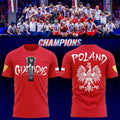 Koszulka Polska Volleyball Nations League 2026 Champions Shirt Koszulka Polska Merch Fan Gifts - Merchluma